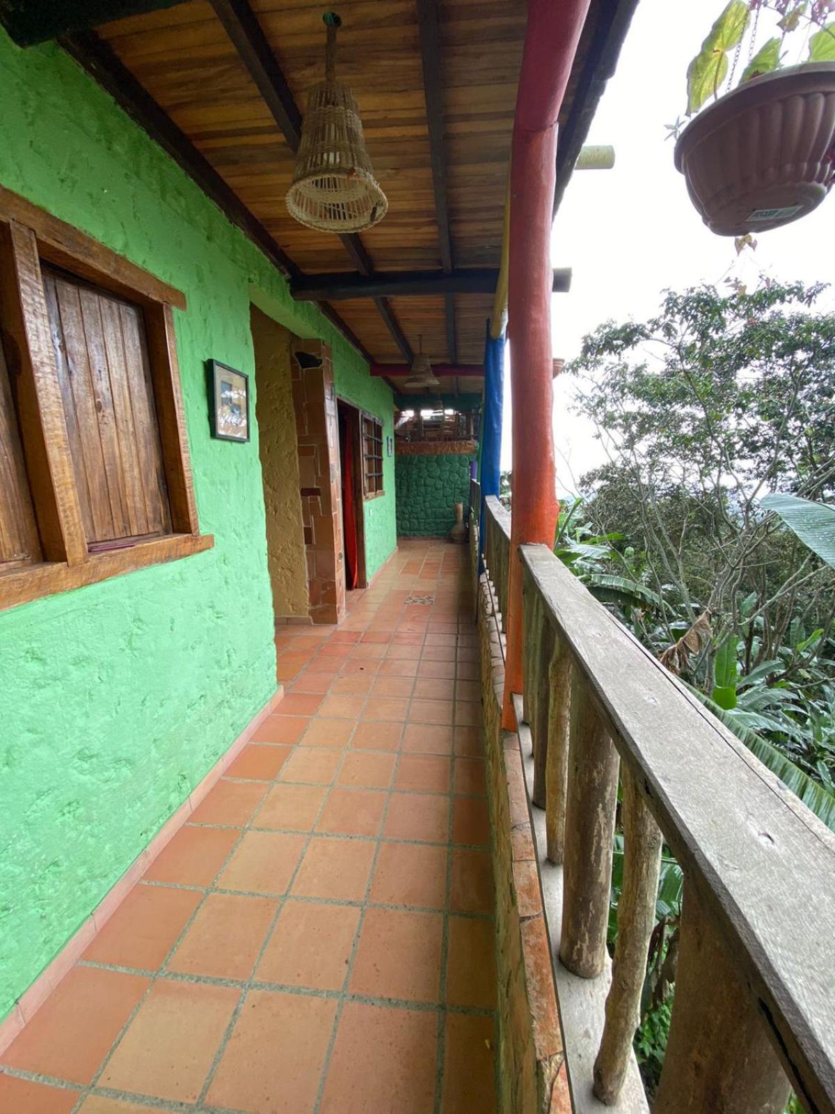 Hotel El Santuario Minca Bagian luar foto