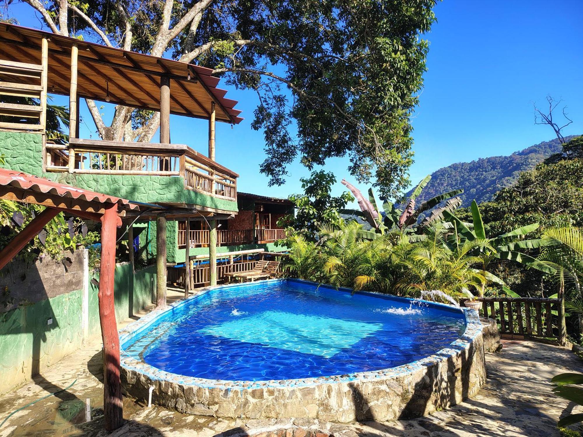 Hotel El Santuario Minca Bagian luar foto